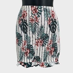 Guess Kira Smocked Mini Skirt